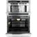 Alt View Zoom 11. Café - 30" Built-In Double Electric Convection Wall Oven - Stainless steel.