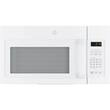 GE - 1.6 Cu. Ft. Over-the-Range Microwave - White - Larger Front