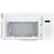 Alt View 12. GE - 1.6 Cu. Ft. Over-the-Range Microwave - White.