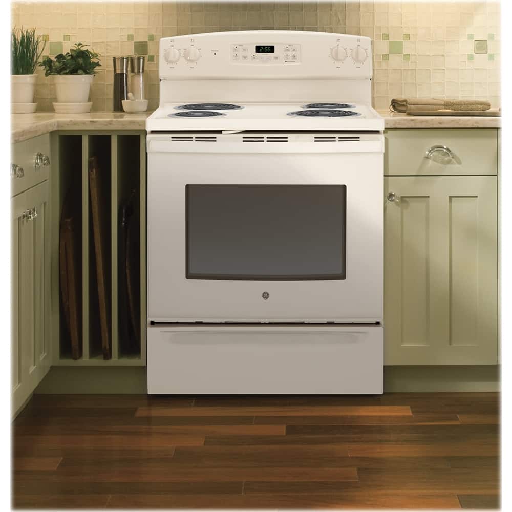 Best Buy GE 5 Cu. Ft. SelfCleaning Freestanding Electric Range Bisque