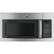 GE - 1.6 Cu. Ft. Over-the-Range Microwave - Stainless Steel - Larger Front