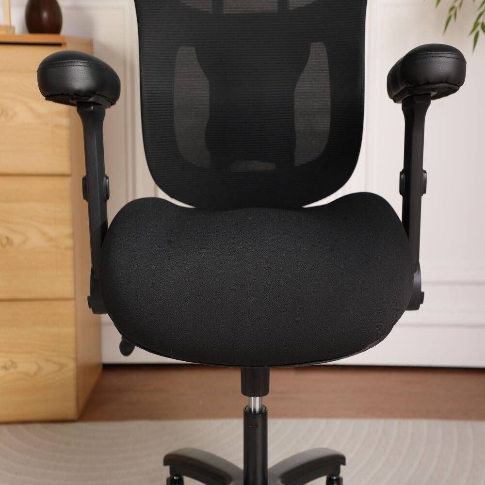 Alt View 2. Loheer - Loheer Big and Tall Office Chair 500lbs Heavy Duty Ergonomic Mesh Desk Chair with Adaptive Lumbar Support - Grey.