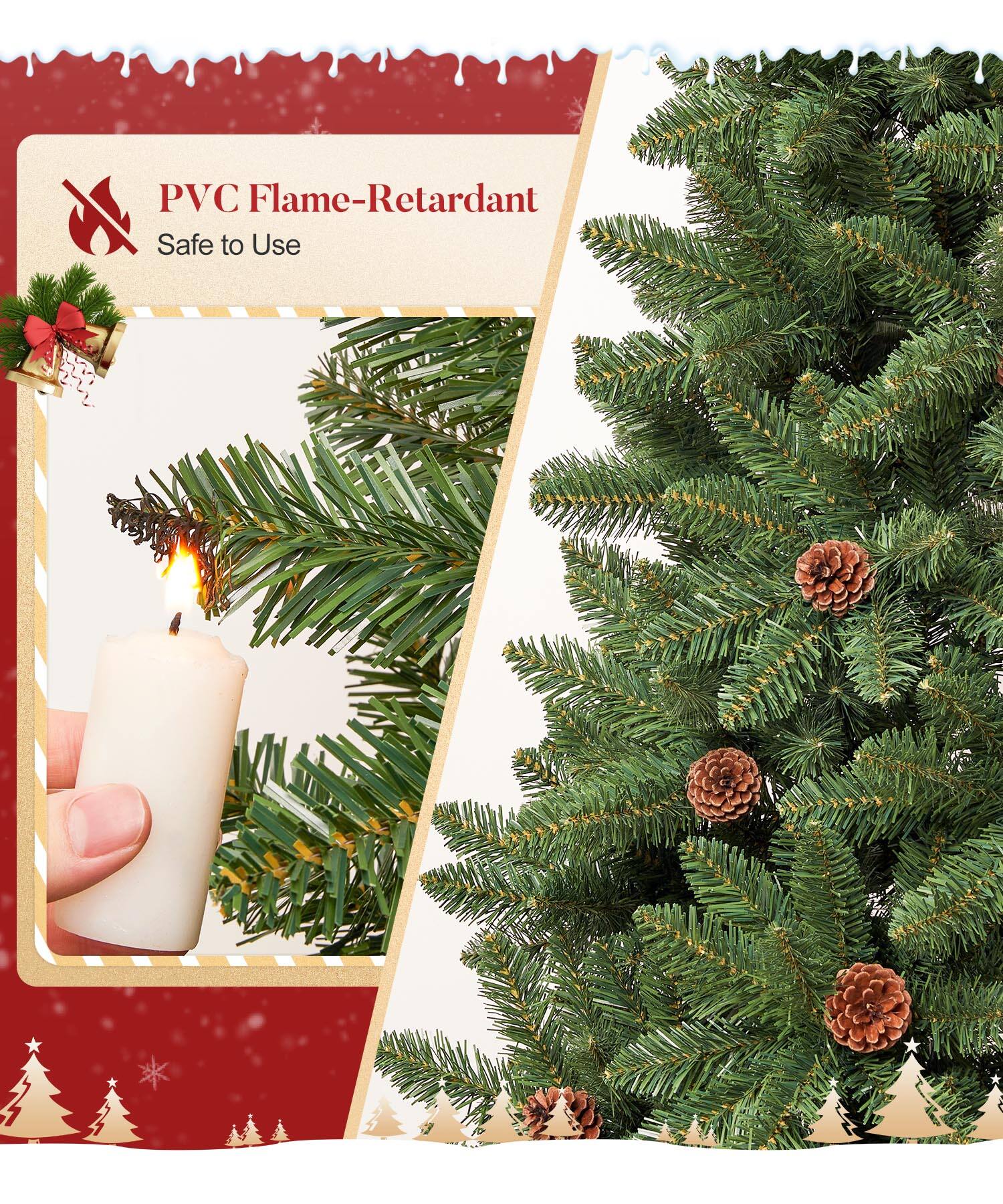 PVC Flame-Retardant  
Safe to Use