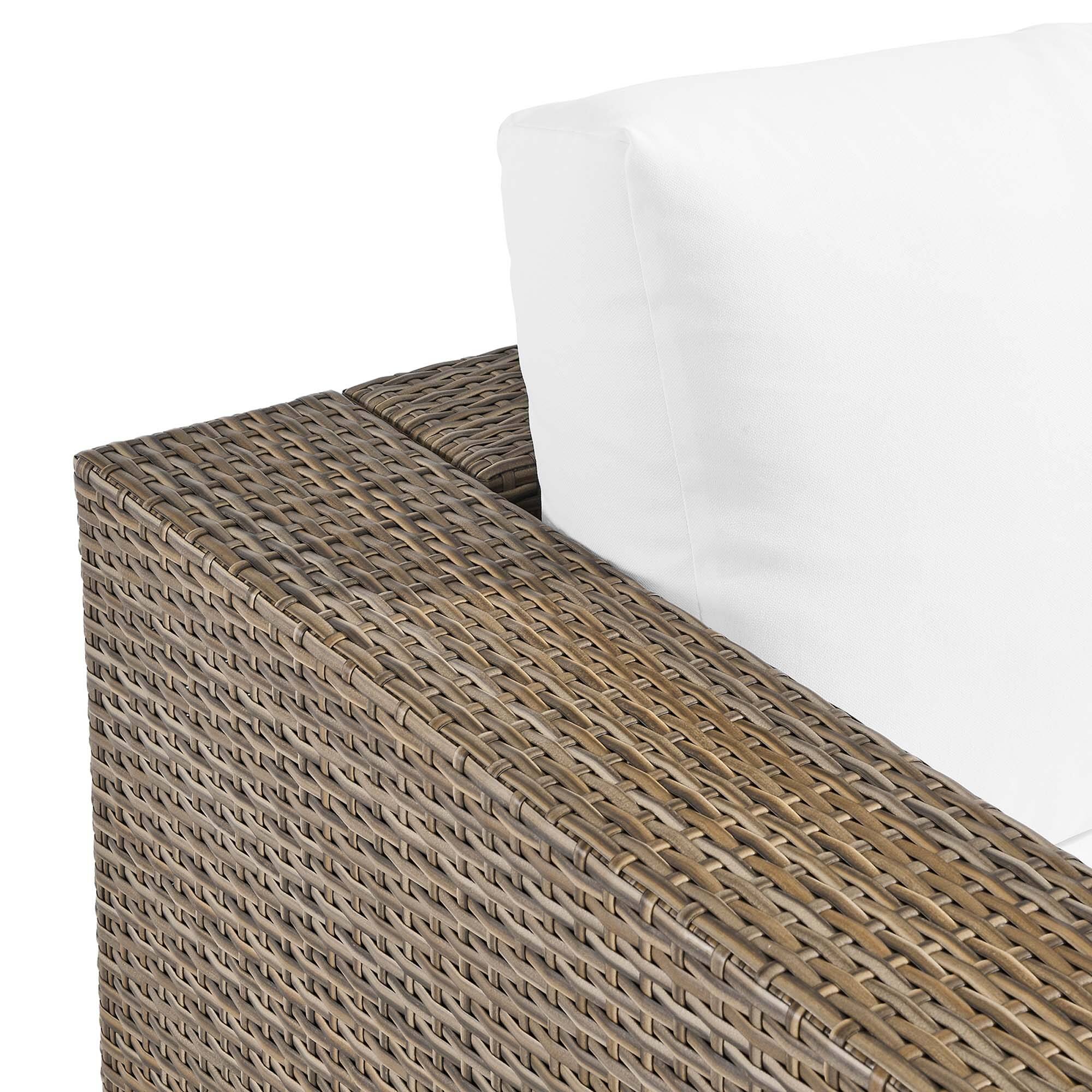 Alt View 6. Modway - Convene Outdoor Patio Armchair by Modway - Cappuccino White.