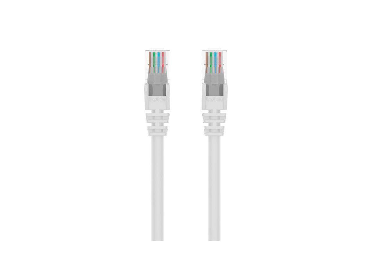 Alt View 2. Belkin - Belkin 75ft CAT6 Ethernet Patch Cable Snagless, RJ45, M/M White Model A3L980-75-WHT-S.