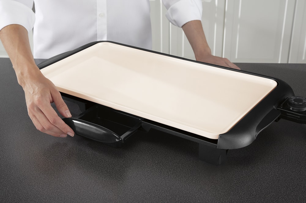 Customer Reviews Oster DuraCeramic Electric Griddle Charcoal