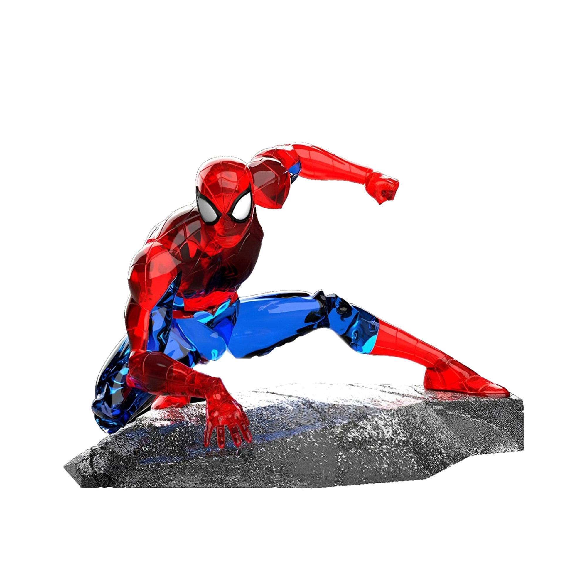 Front. Marvel - Marvel Spider-Man 33 Piece 3D Crystal Puzzle - Multicolor.