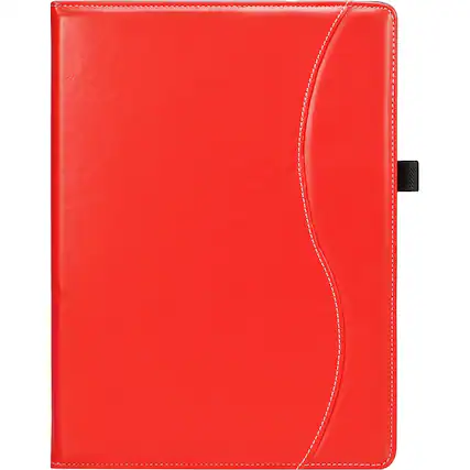 Front. SaharaCase - Business Series Folio Case for Microsoft Surface Pro 8 - Red.