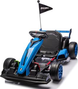 Electrodes Masters - Electric Go Kart for Kids 3-8 - High Speed Drift Kart, 24V Battery Powered, 200W Dual Motor, Infinitely Variable Speed