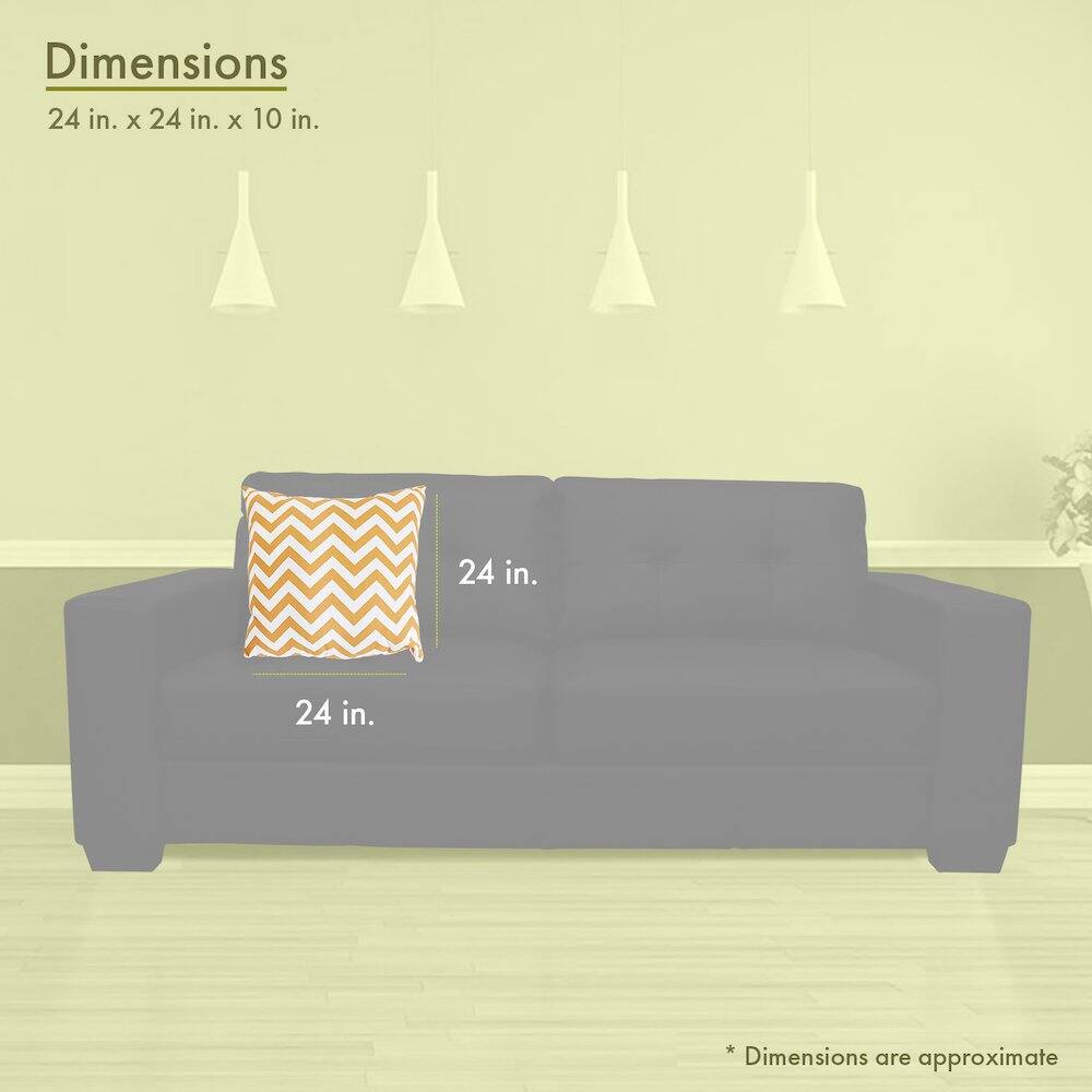 Dimensions  
24 in. x 24 in. x 10 in.  

24 in.  
24 in.  

* Dimensions are approximate