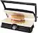 Left. Oster - DuraCeramic 2-in-1 Electric Panini Maker/Grill.