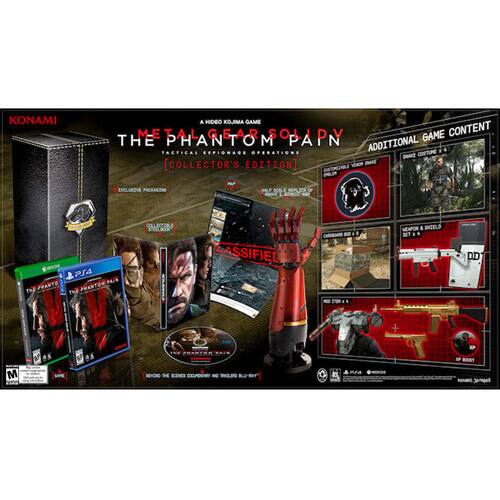 Metal Gear Solid 5: The Phantom Pain Day 1 and Collector's