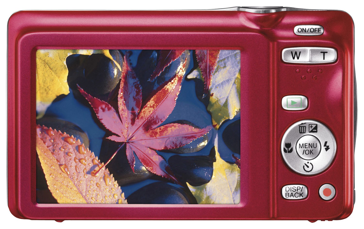 Best Buy: Fujifilm FinePix JX500 14.0-Megapixel Digital Camera Red 