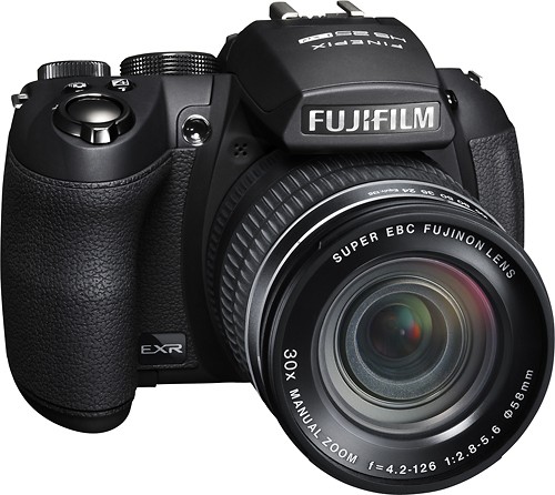 Best Buy: Fujifilm FinePix HS25EXR 16.0-Megapixel Digital Camera Black  HS25EXR BLACK