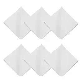 Unique Bargains - 6pcs Microfiber Cleaning Cloth 12 inch for Glasses Screens Phones Lenses - Gray