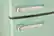 Alt View 8. Unique Appliances - Classic Retro 11 cu.ft. Top Freezer Refrigerator - Summer Mint Green.