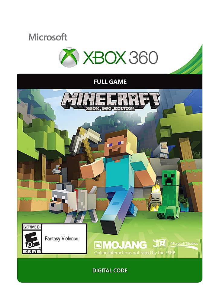 Minecraft Standard Edition Xbox 360 [Digital] Digital Item - Best Buy