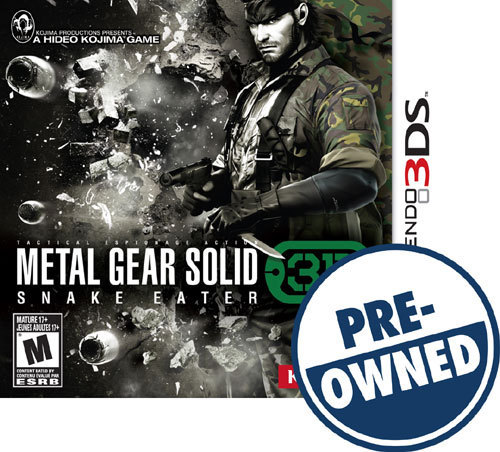 Metal Gear Solid: Snake Eater 3D — PRE-OWNED - Nintendo 3DS