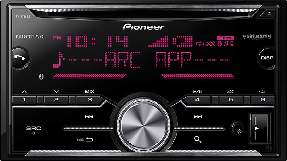 Alt View 11. Pioneer - Bluetooth - In-Dash Receiver - Black.