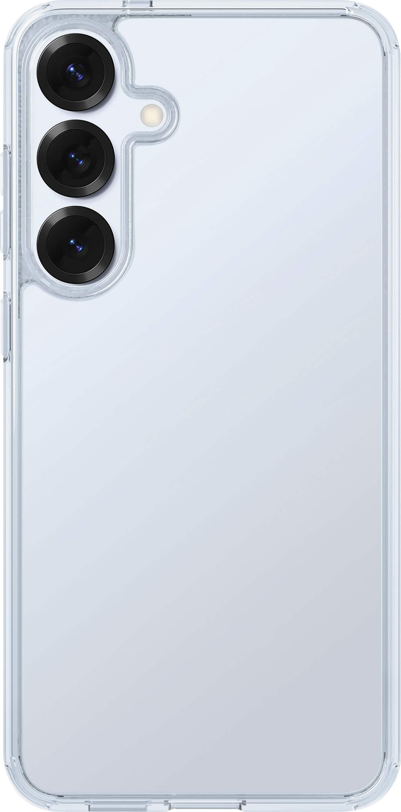 Insignia™ - Hard-Shell Case for Samsung Galaxy S25+ - Clear - Front_Zoom