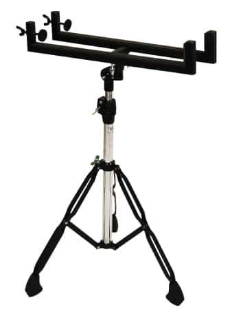 Tycoon Percussion - Black Cajon Stand, Height Adjustable, Double-Braced Legs with Rubber Feet for Stability, Fits Standard Cajons price history on PriceWatchPro