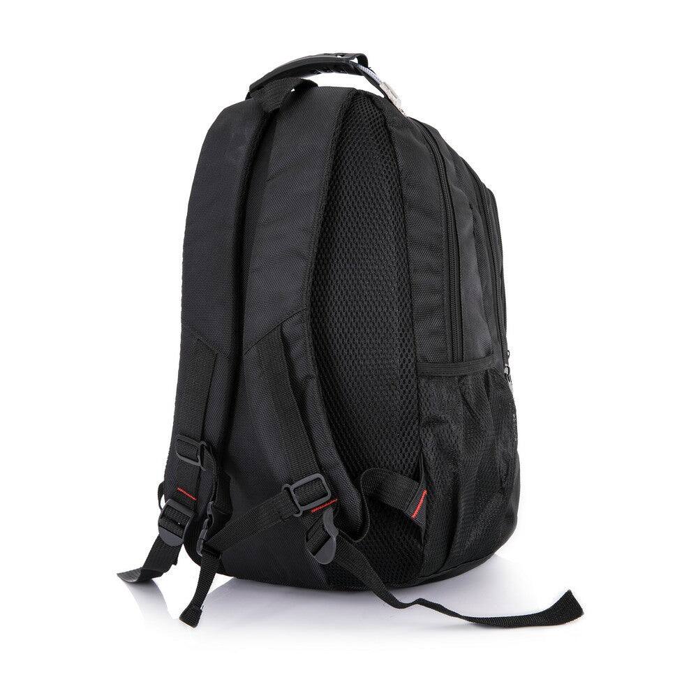 Left. DUKAP - Eminent  Executive Backpack for Laptops up to 15.6''-Inches - BLACK.