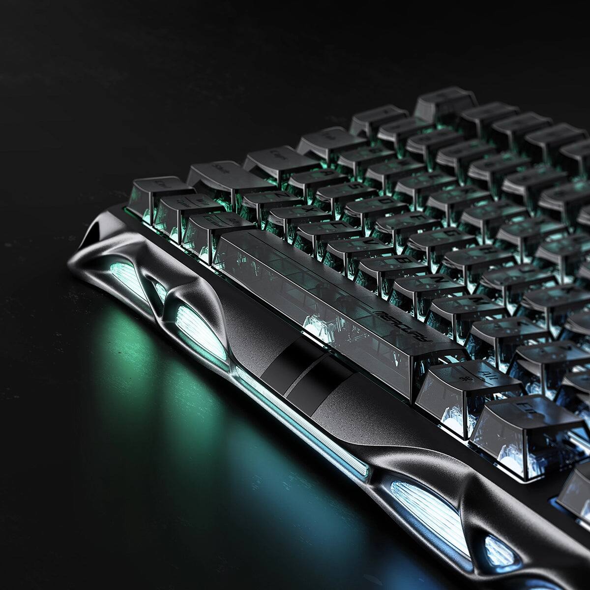 Alt View 1. GravaStar - GravaStar Mercury V75 75% Hall Effect Magnetic Switch Gaming Keyboard Stealth Black - Stealth Black.