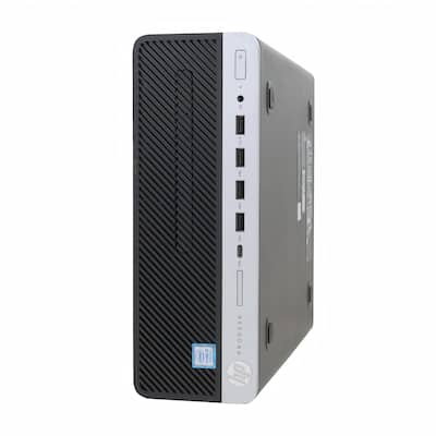 HP Refurbished Excellent ProDesk 600G5 SFF Desktop PC, Intel Core HP Refurbished Excellent ProDesk 600G5 SFF Desktop PC, Intel Core