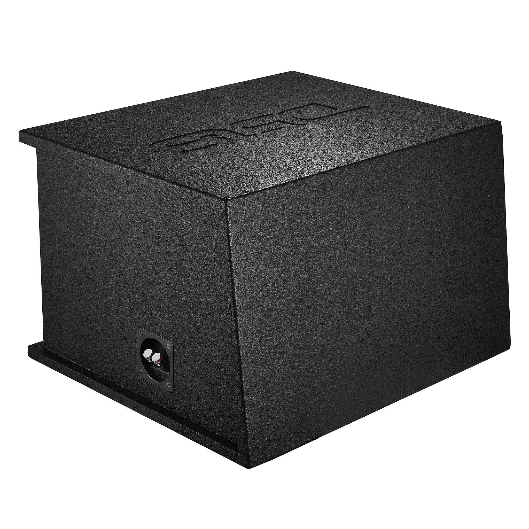 Back. DS18 Audio - ZXI Single 12" Loaded Ported Subwoofer Enclosure, 1000W RMS.