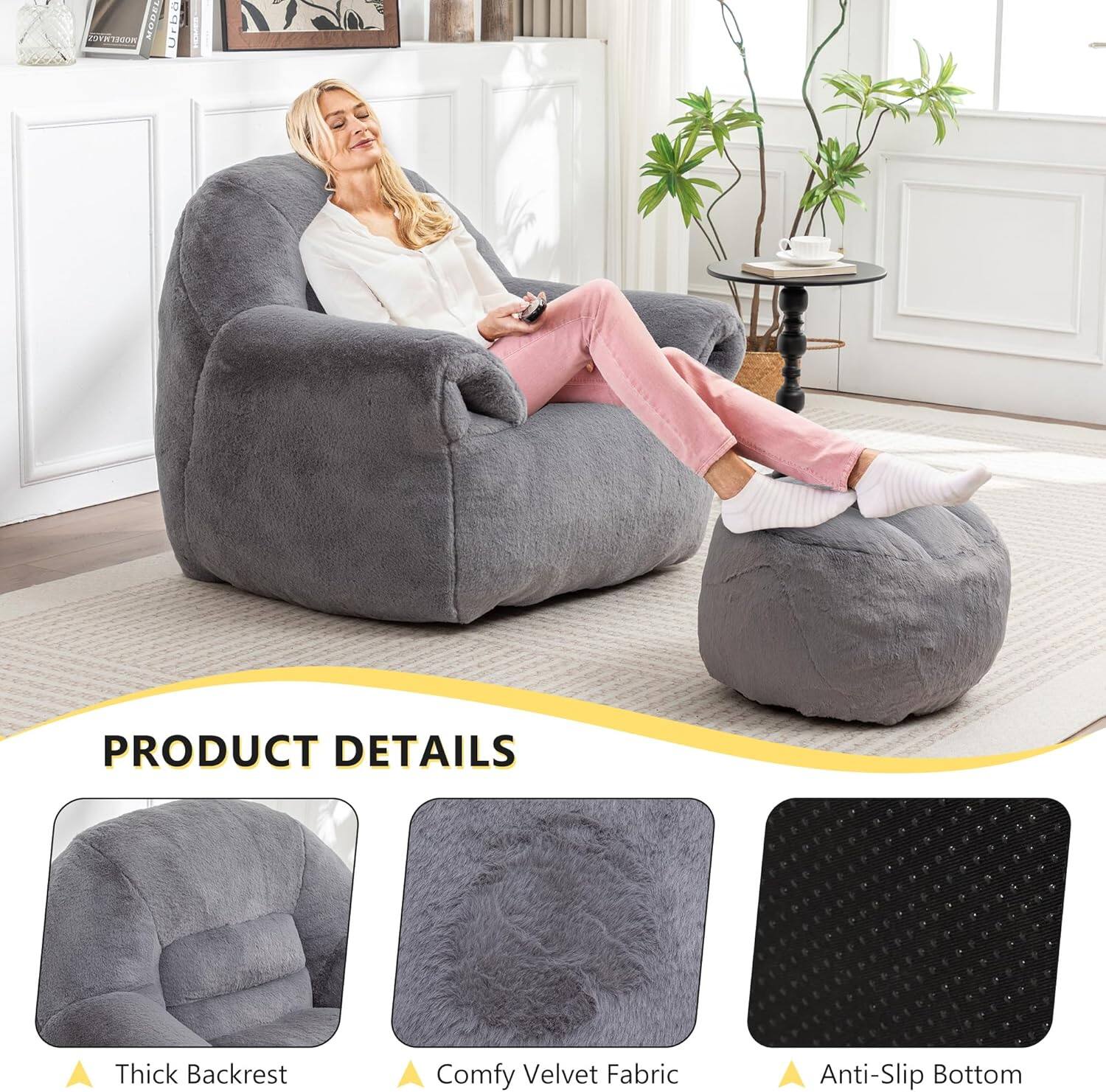 MOBEL EDS PaTO

PRODUCT DETAILS
- Thick Backrest
- Comfy Velvet Fabric
- Anti-Slip Bottom