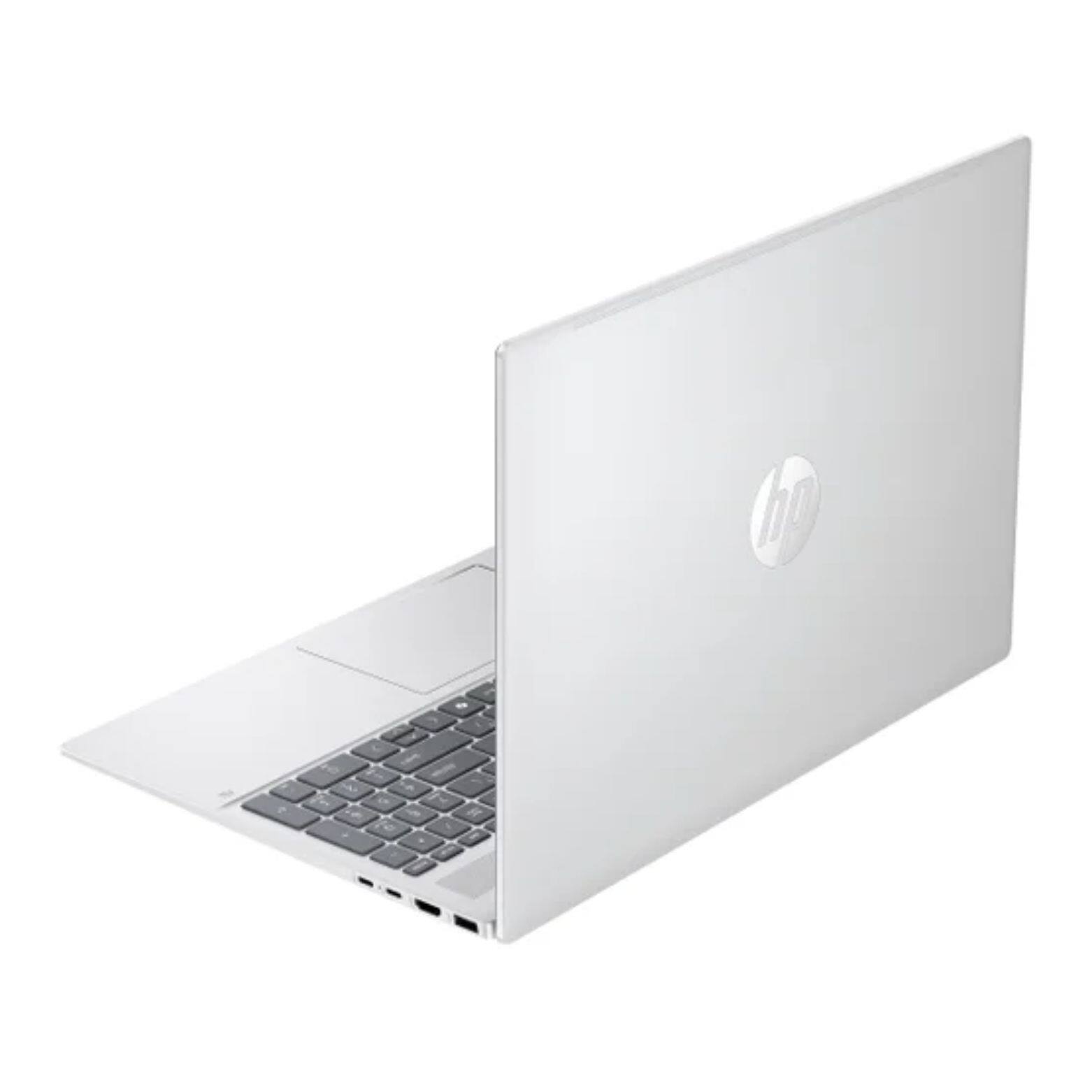 Alt View 3. HP - OmniBook 5 AI Copilot+ 16" 2K Touch AMD Ryzen AI 7 350 2.0 GHz up to 5.0 GHz 32GB RAM 1TB SSD Windows 11 Home - Silver.