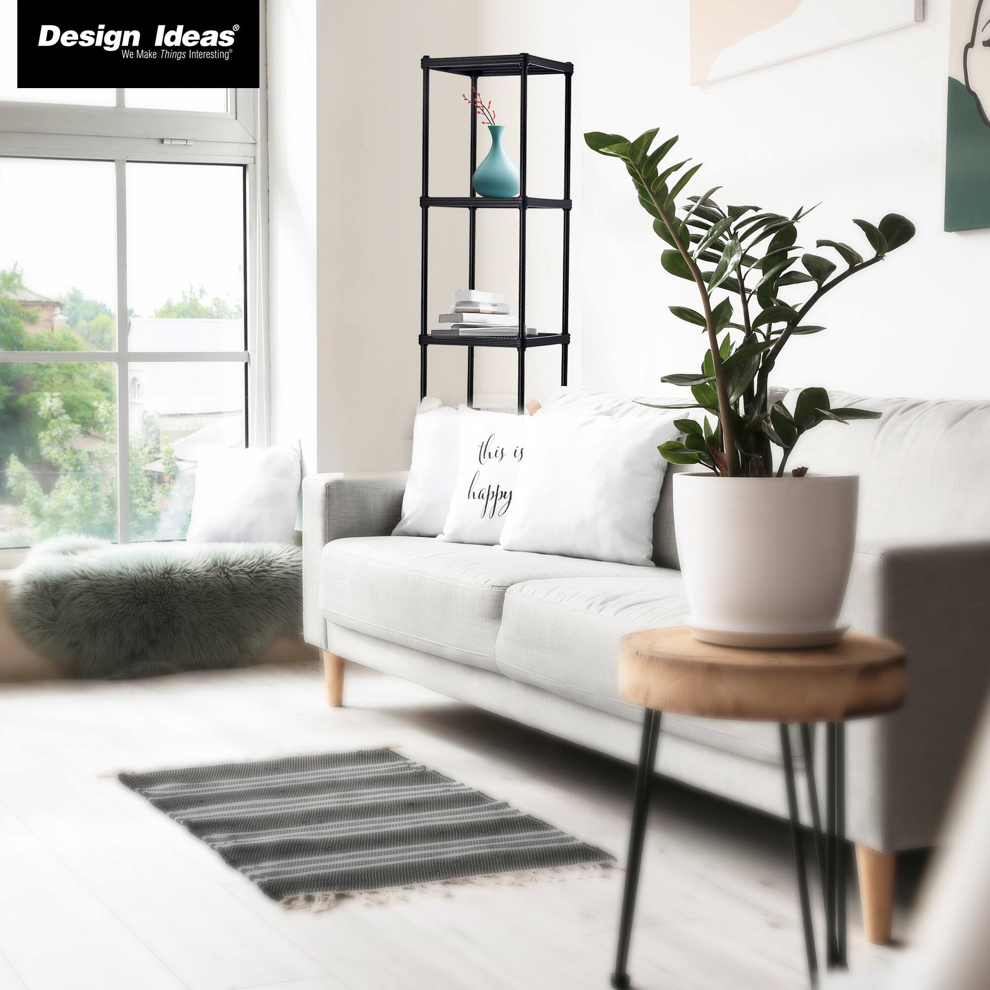 Design Ideas  
We Make Things Interesting  

the  
happy