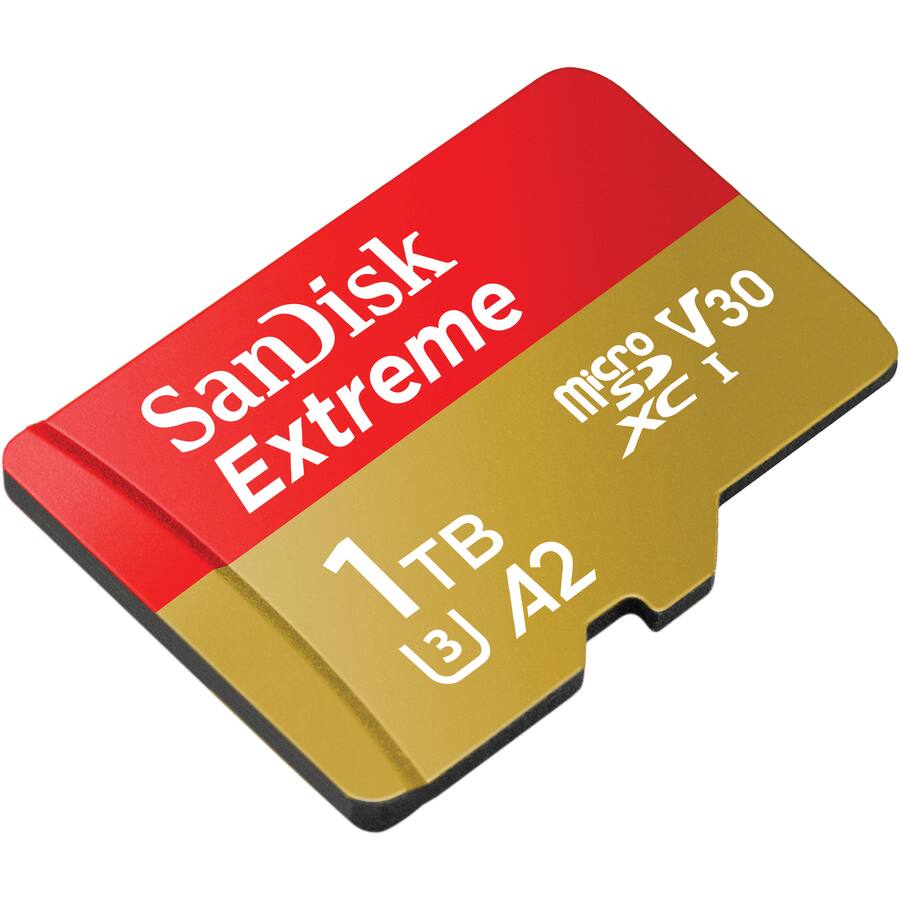 SanDisk Extreme  
1TB  
microSDXC I  
V30  
A2