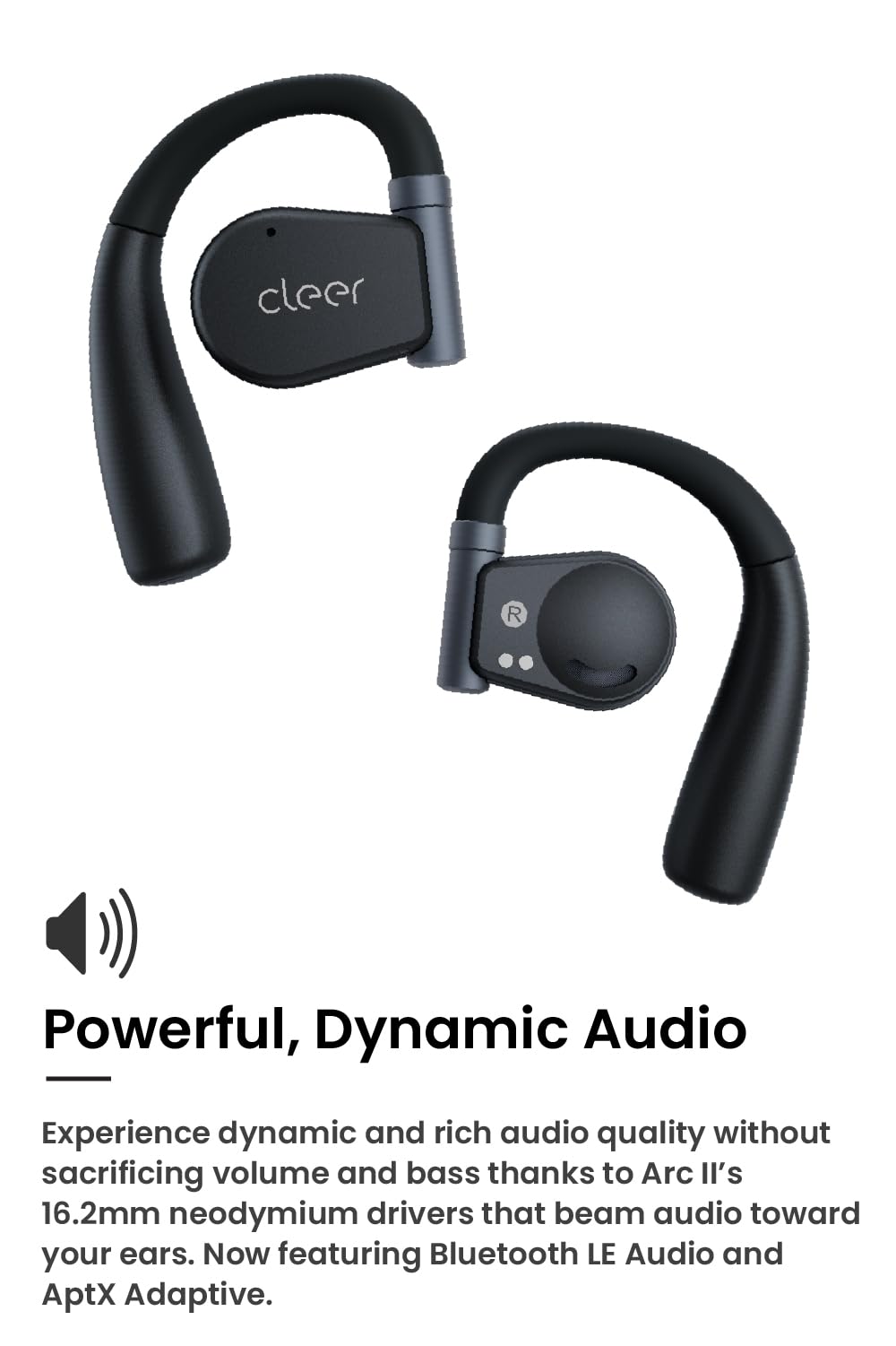 cleer ARC II ワイヤレスイヤホン Amazon.com: Cleer ARC II Gaming Earbuds - True Wireless Open