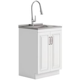 Darwin All-In-One 24-inch Laundry Utility Sink and Cabinet
