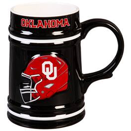 Evergreen Enterprises - Oklahoma Sooners 24oz. Ceramic Stein Cup with Gift Box - Multicolor