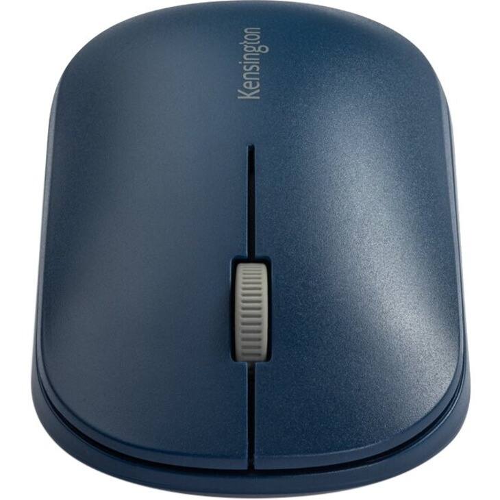 Alt View 2. Kensington - Kensington SureTrack Dual Wireless Mouse - Optical - Wireless - Bluetooth/Radio Frequency - 2.40 GHz - Blue - USB 2.0 - Blue.