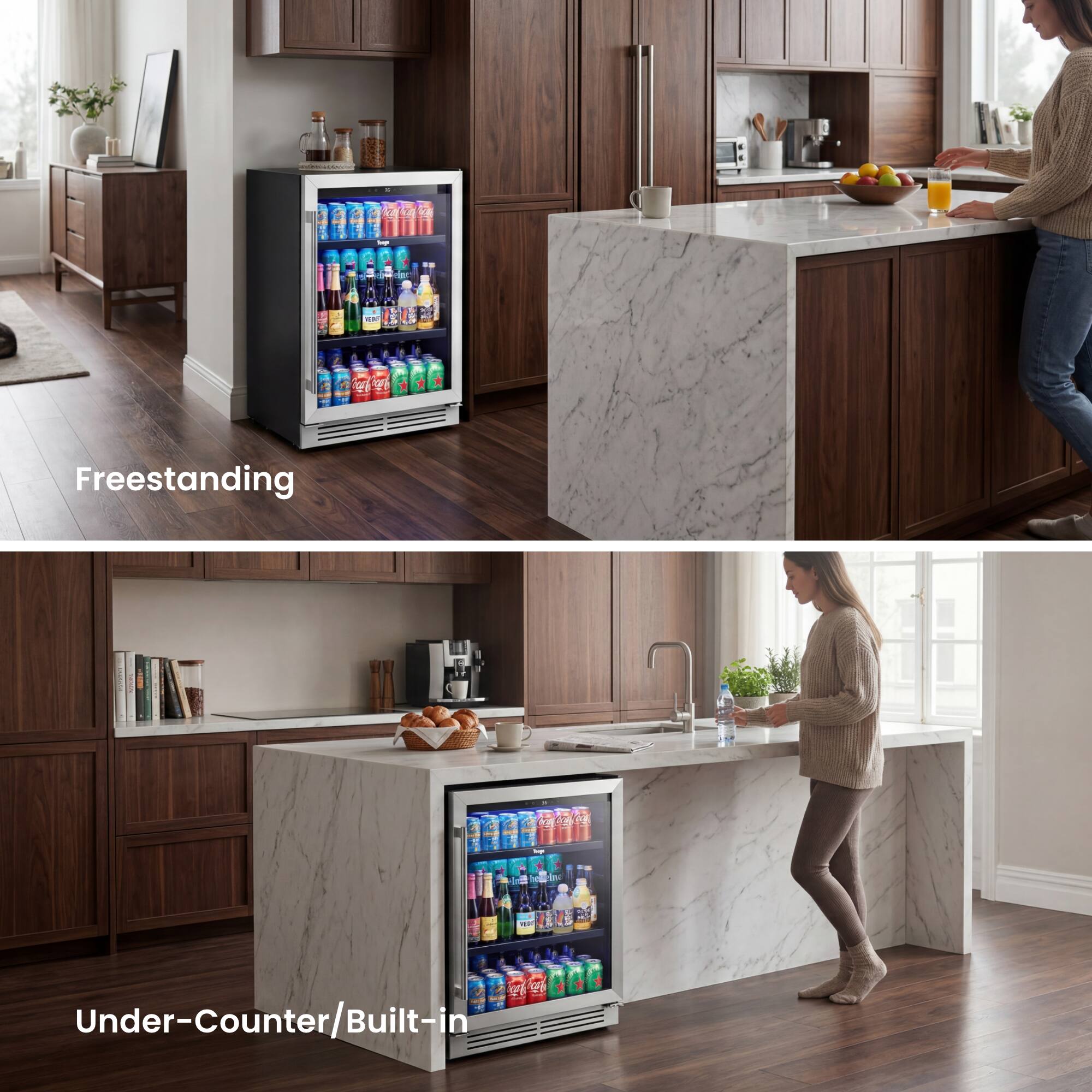 - Freestanding
- Under-Counter/Built-in