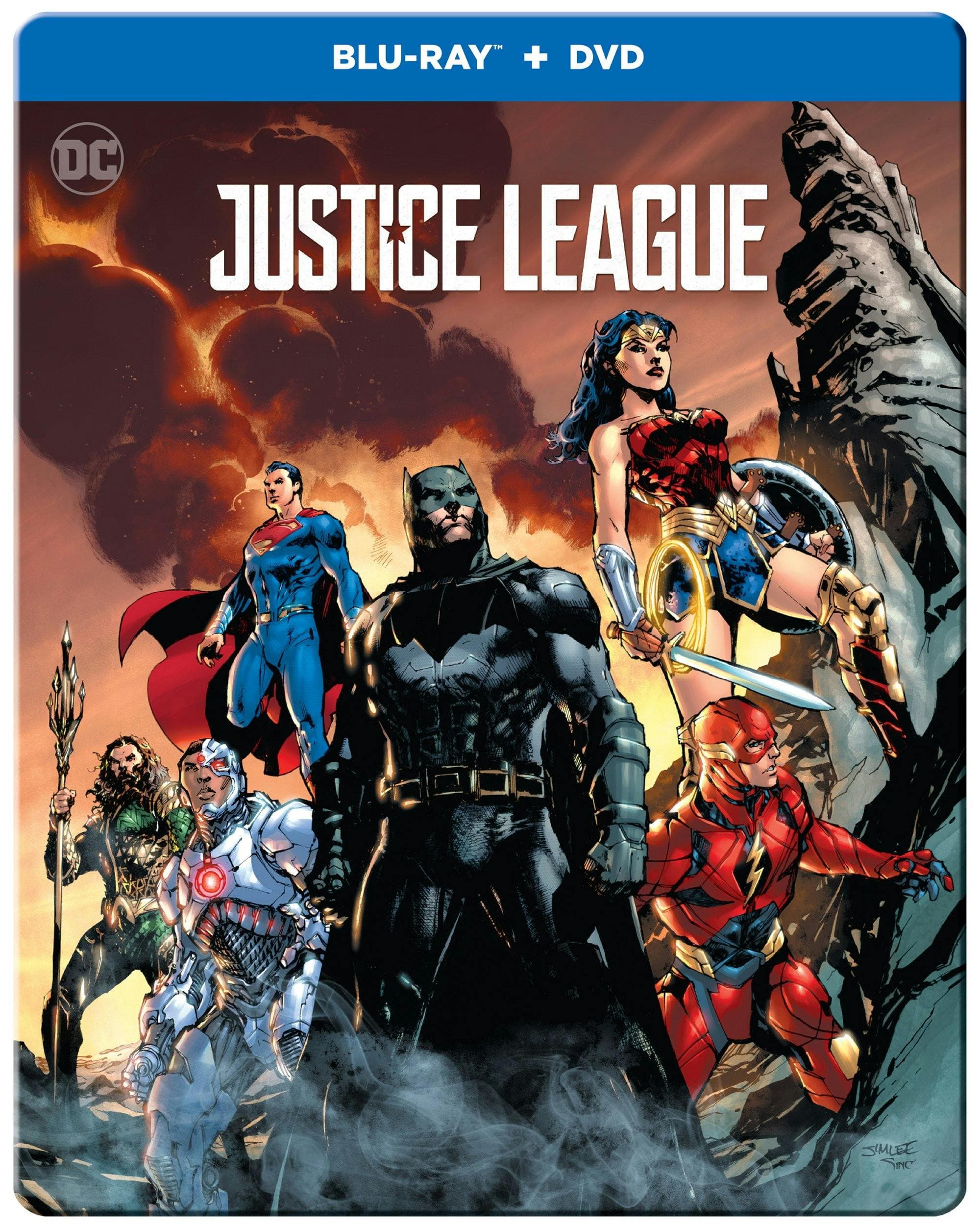Justice League (Limited Edition Steelbook) [Blu-ray]