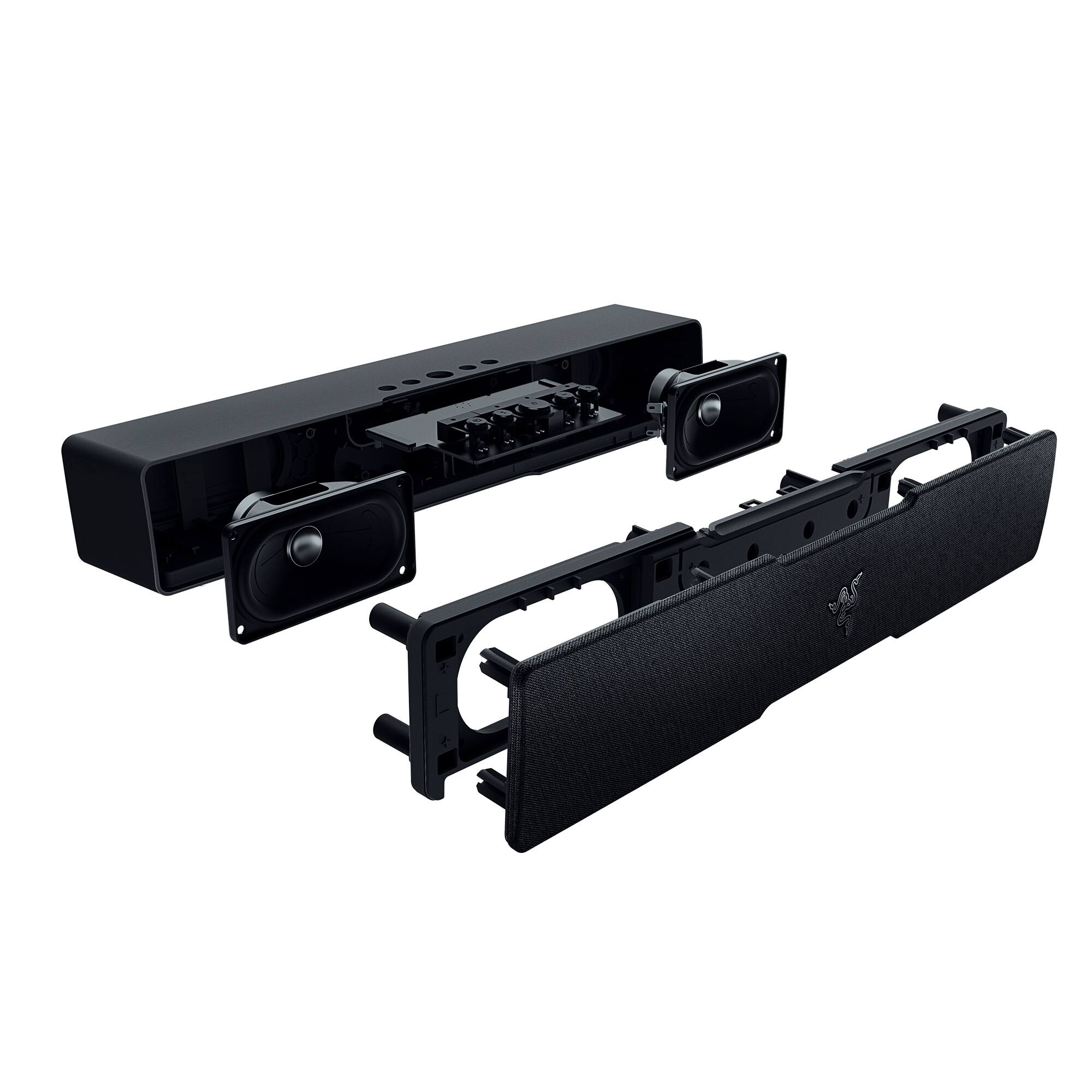 Alt View 19. Razer - Leviathan V2 X 2.0 Bluetooth Gaming Speaker with RGB Lighting (1-Piece) - Black.