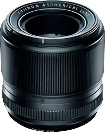 Front. Fujifilm - FUJINON XF 60mm f/2.4 R Macro Lens for Fujifilm X-Mount System Cameras - Black.