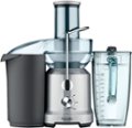 Angle. Breville - Juice Fountain® Cold Electric Juicer - Silver.