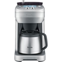 Breville - the Grind Control 12-Cup Coffee Maker - Brushed Stainless Steel - Angle_Zoom