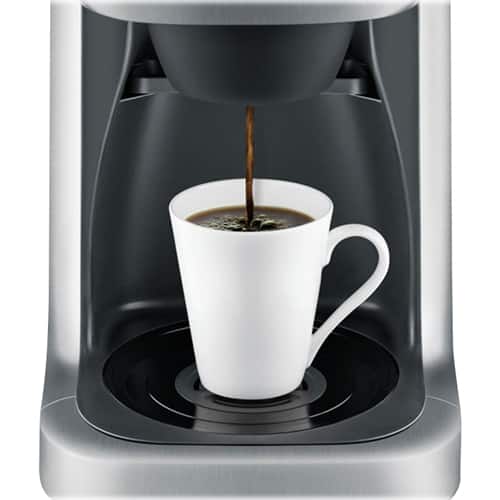 Alt View 13. Breville - the Grind Control 12-Cup Coffee Maker - Brushed Stainless Steel.