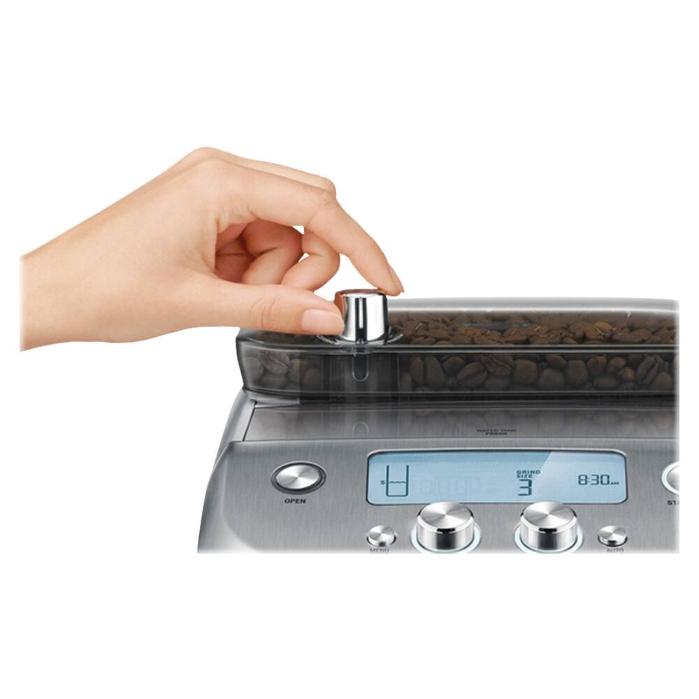 Alt View 1. Breville - the Grind Control 12-Cup Coffee Maker - Brushed Stainless Steel.