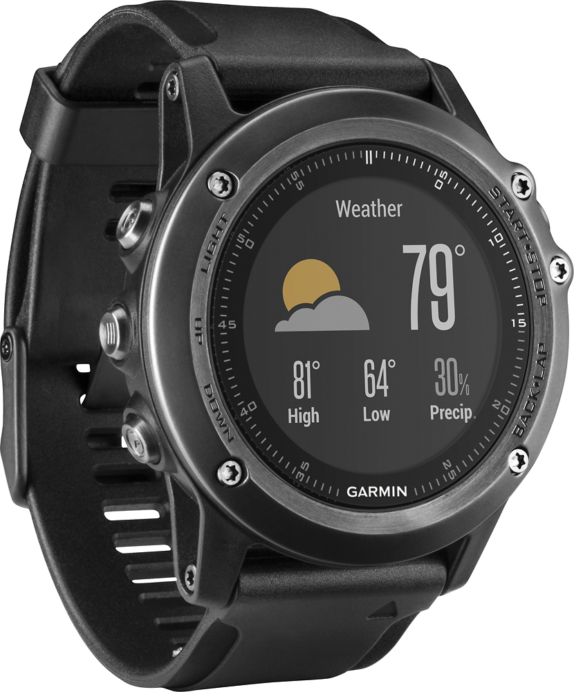 Buy: Garmin 3 Smartwatch 51mm Fiber-Reinforced Gray 010-01338-70