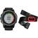 Front. Garmin - fenix 3 HR GPS Heart Rate Monitor Watch + Heart Rate Chest Strap - Gray.