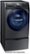 Angle Zoom. Samsung - 4.5 Cu. Ft. High Efficiency Stackable Front Load Washer with Steam and AddWash - Black Stainless Steel.