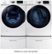 Alt View Zoom 13. Samsung - 7.5 Cu. Ft. 12-Cycle High-Efficiency Electric Dryer with Steam - White.