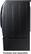 Alt View 14. Samsung - 7.5 Cu. Ft. Stackable Gas Dryer with Steam and Sensor Dry - Black Stainless Steel.